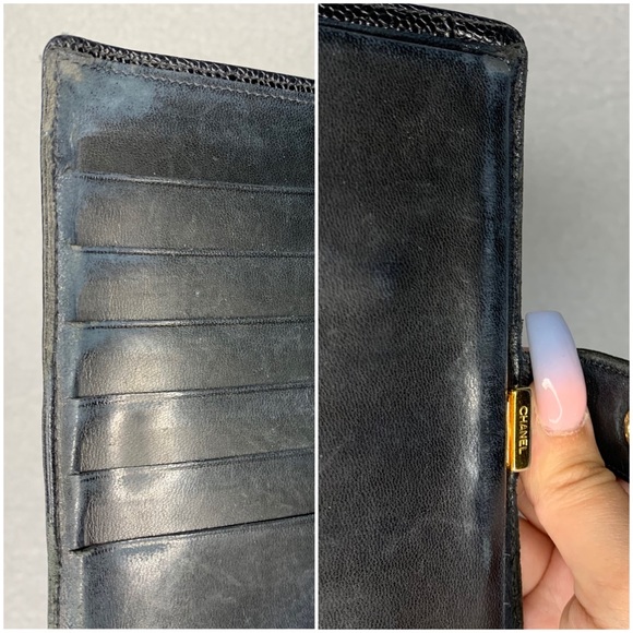 ✨✨✨✨SOLD✨✨✨✨Chanel Leather Vintage Rare Wallet - Picture 7 of 13